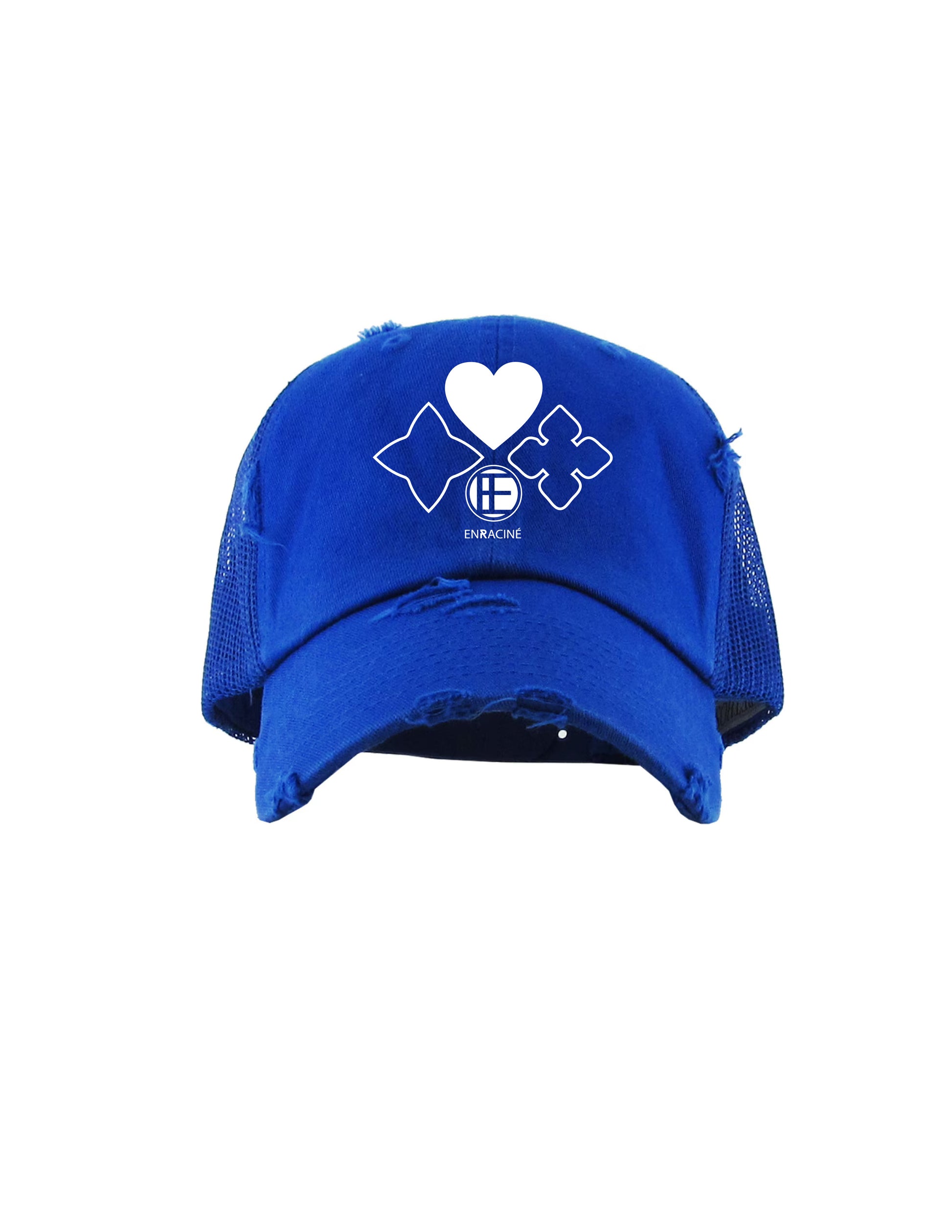 Casquette EE-LUXE avec symbole fleur/cœur