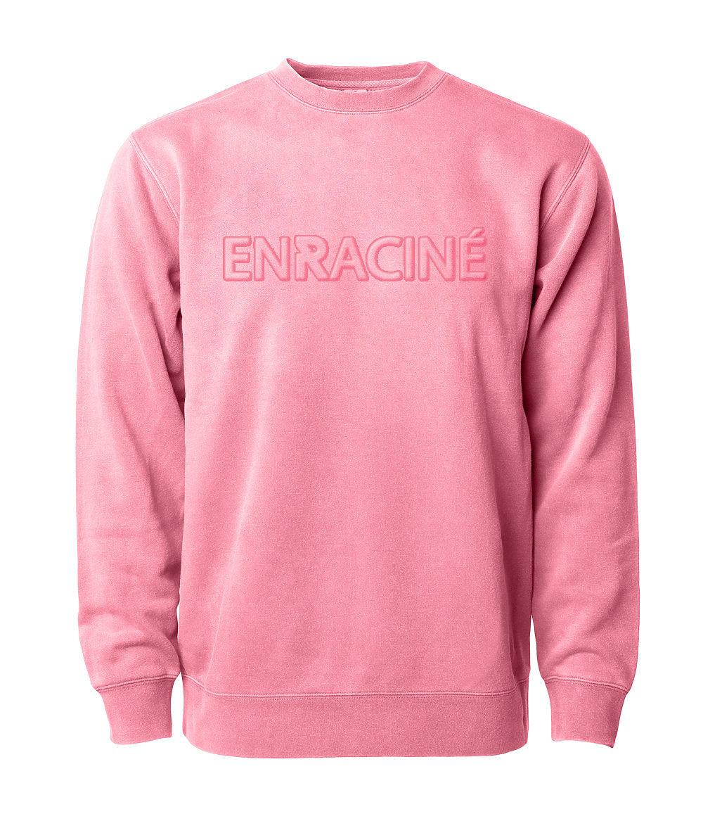 Logo Embossed Crewneck