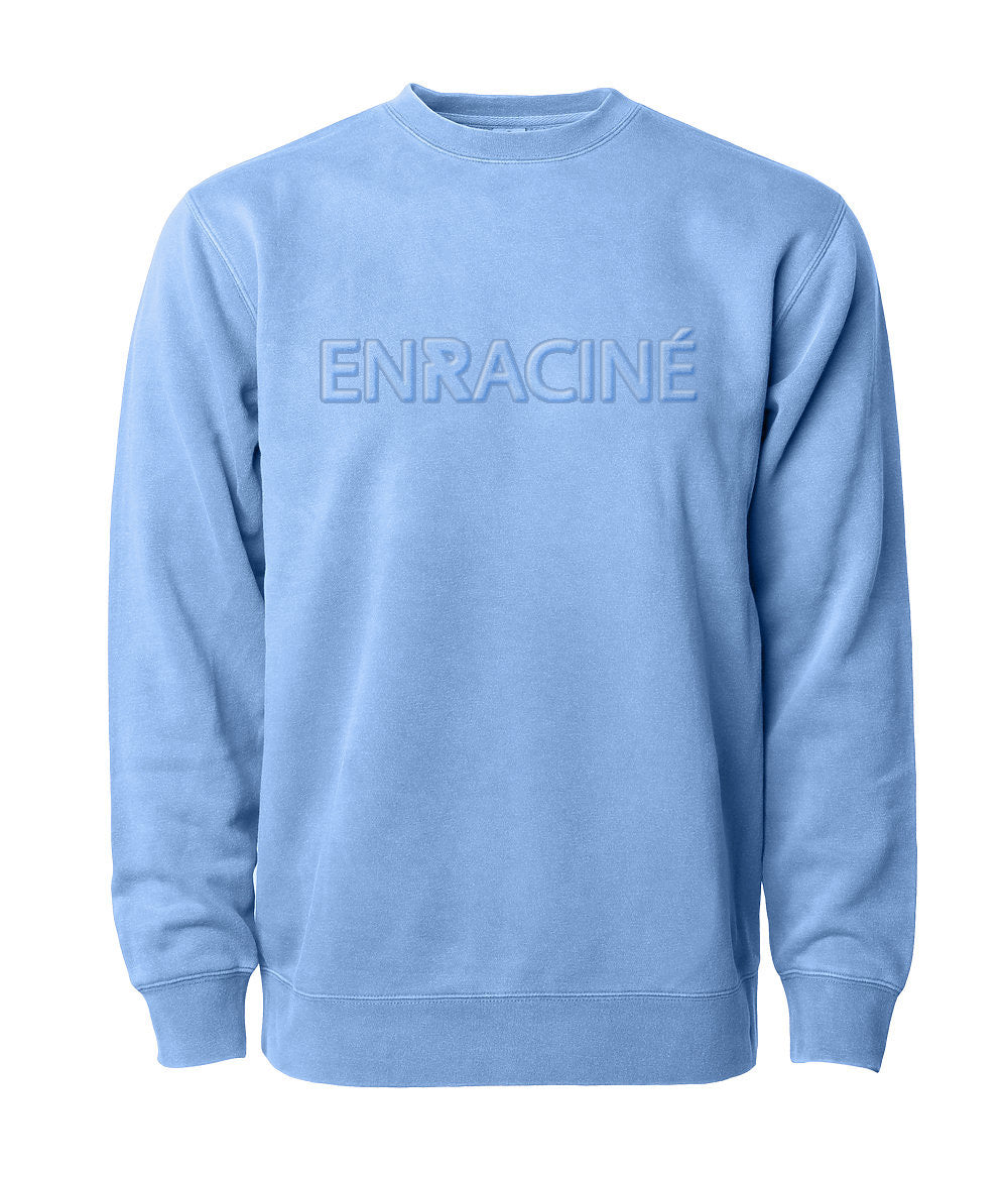 Logo Embossed Crewneck