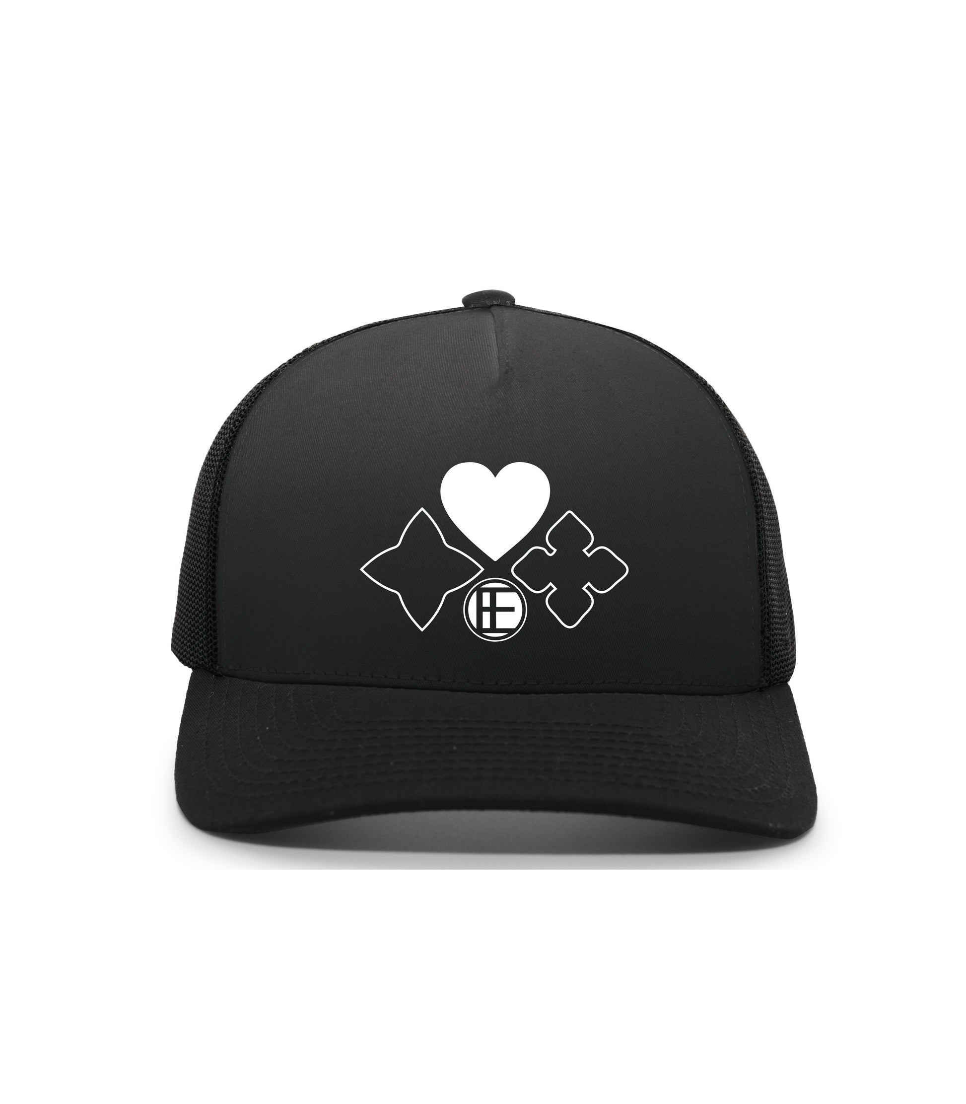 EE-LUXE 3 SYMBOL TRUCKER SNAPBACK