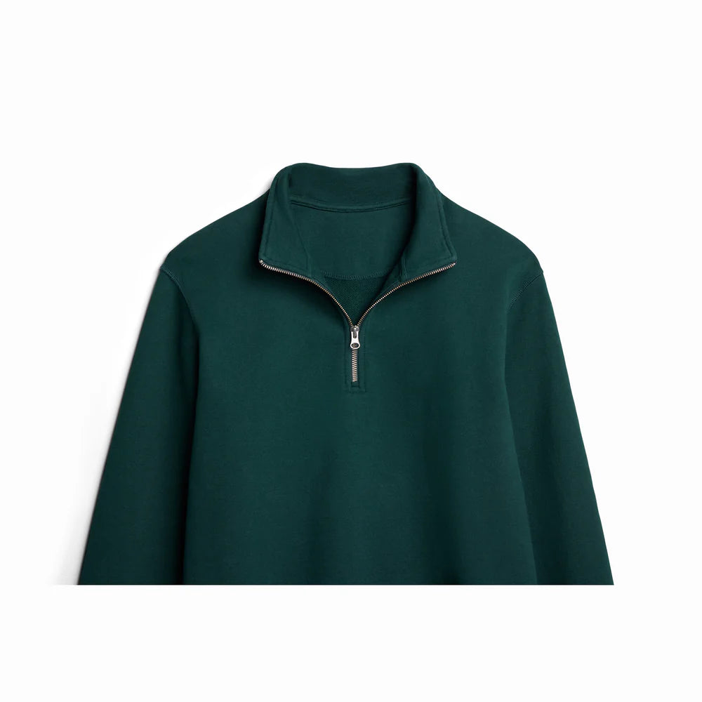 EE-LUXE Quarter Zip SWEATSHIRT