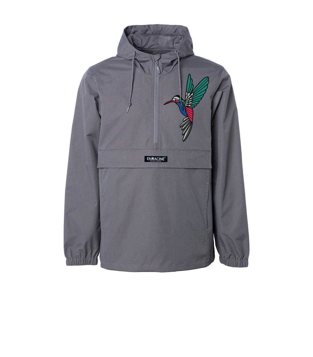 EE-LUXE HUMMINGBIRD LOGO WINDBREAKER .03