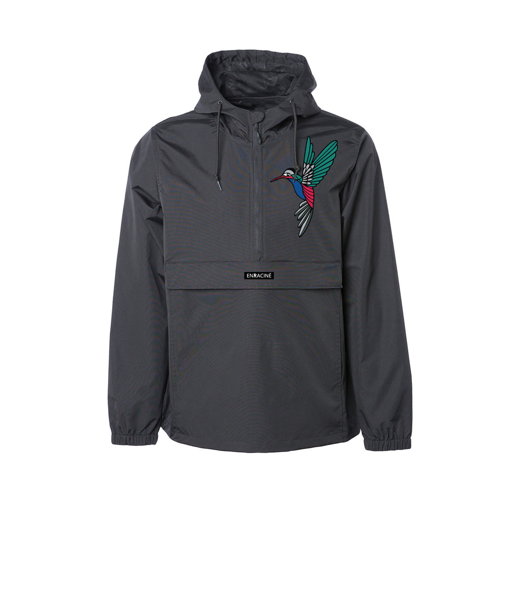 EE-LUXE HUMMINGBIRD LOGO WINDBREAKER .03
