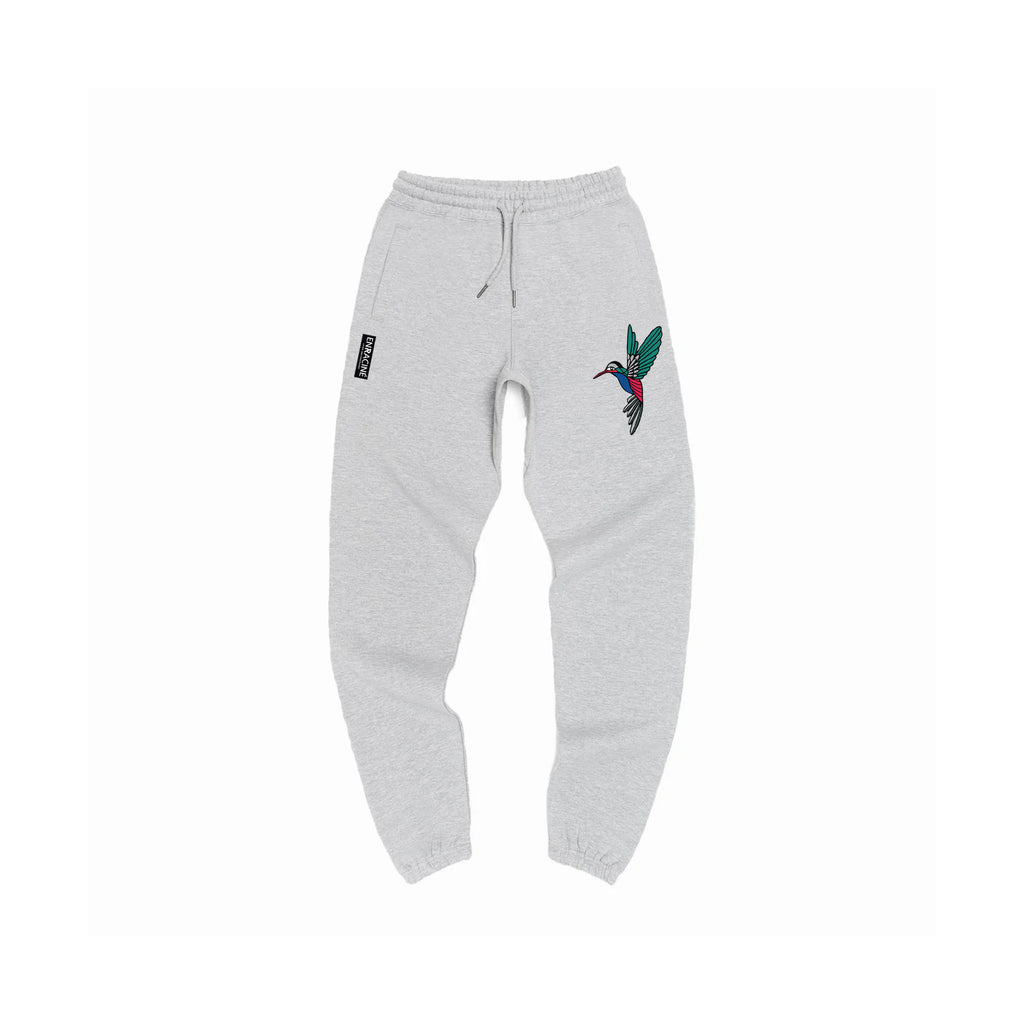 EE-LUXE HUMMINGBIRD LOGO SWEATPANTS