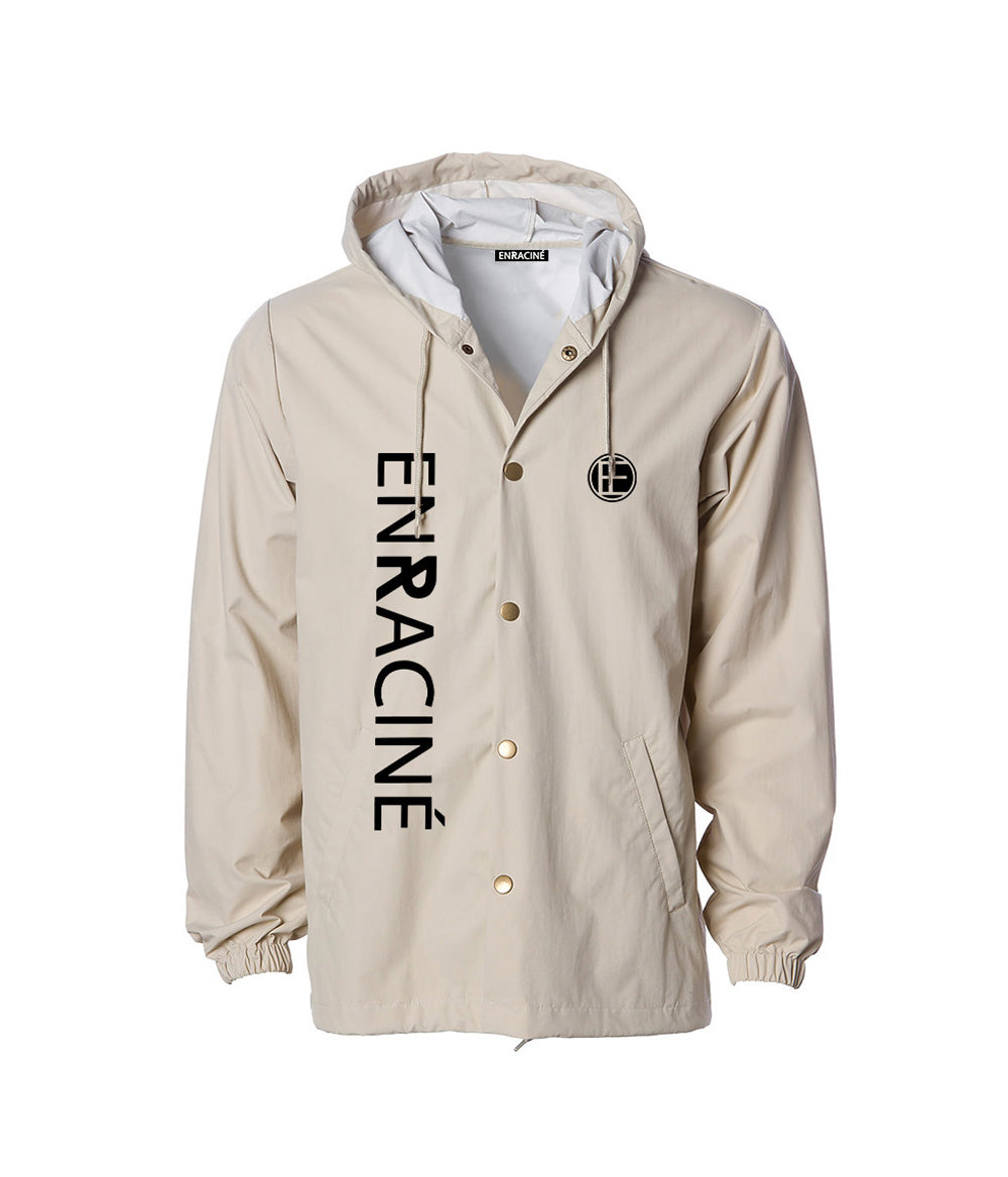 EE  Hooded Windbreaker Jacket