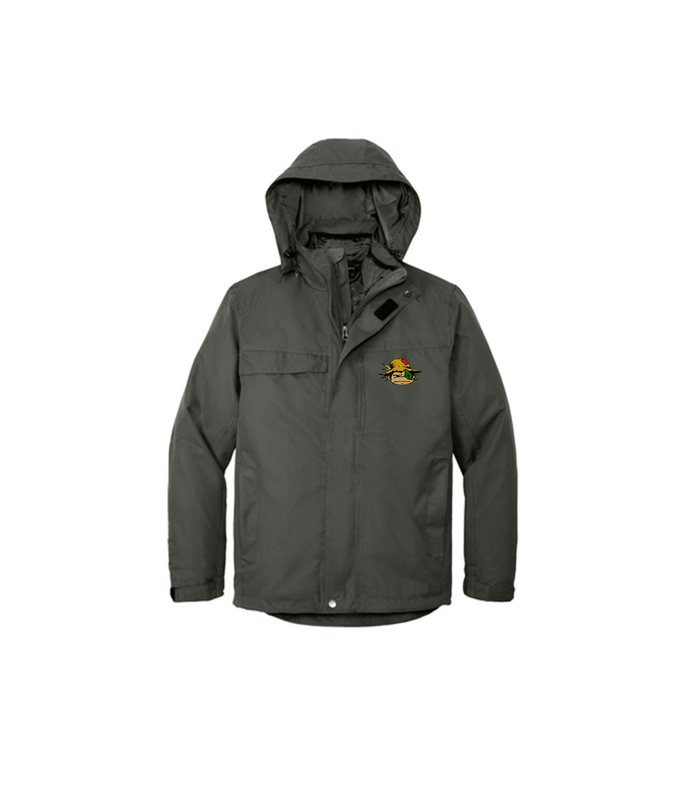 Scarecrow Herringbone 3-in-1 Parka