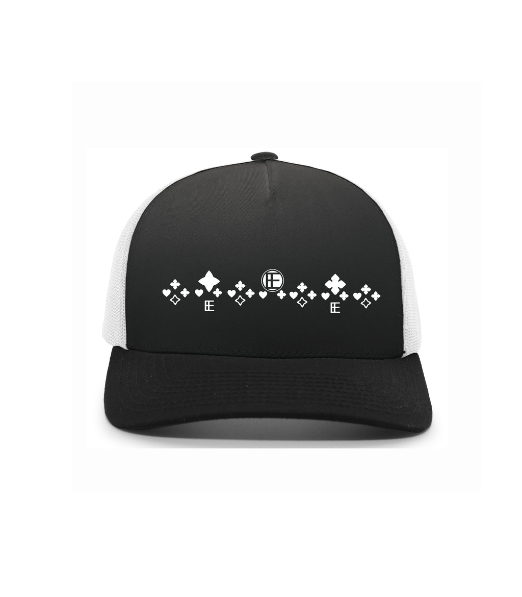 EE-LUXE 3 SYMBOLS TRUCKER SNAPBACK