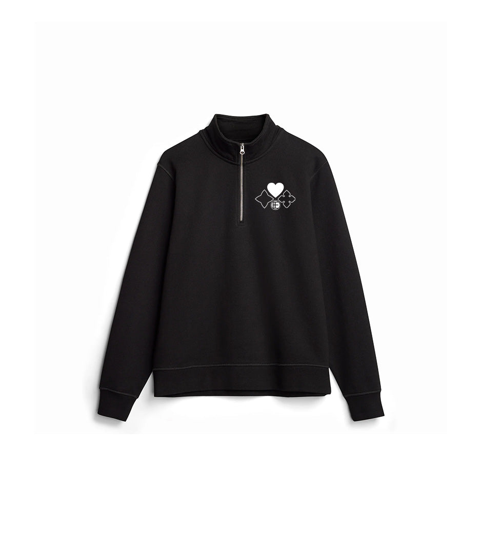 EE-LUXE Quarter Zip SWEATSHIRT