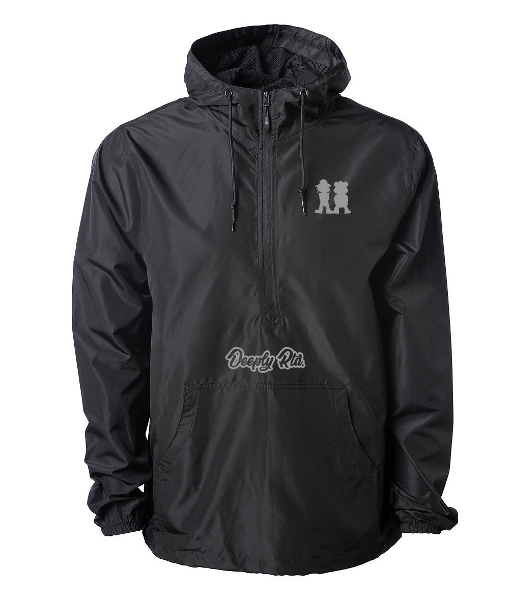DR Reflective ½ ZIP ANORAK WINDBREAKER JACKET