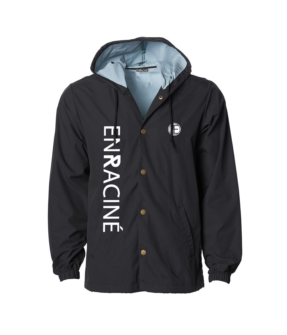 EE  Hooded Windbreaker Jacket